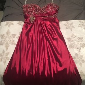 Floor length Prom dress